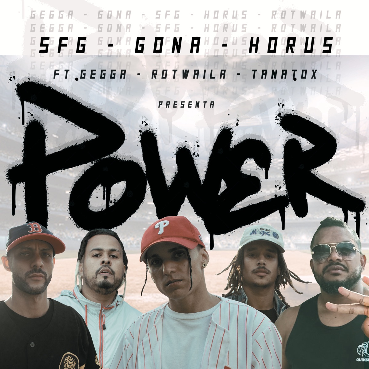 Power (feat. Gegga, Tanatox & Rotwaila) - Single by SFG, Horus & Gona album cover