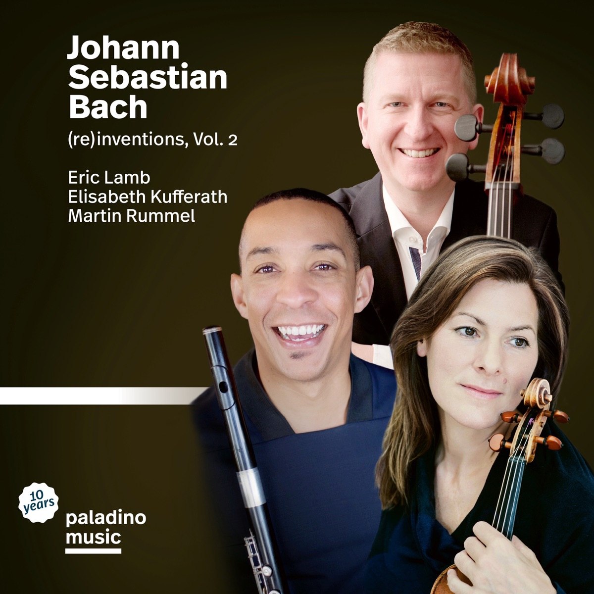 Bach: (Re)Inventions, Vol. 2 by Ensemble Paladino, Eric Lamb, Elisabeth Kufferath & Martin Rummel album cover