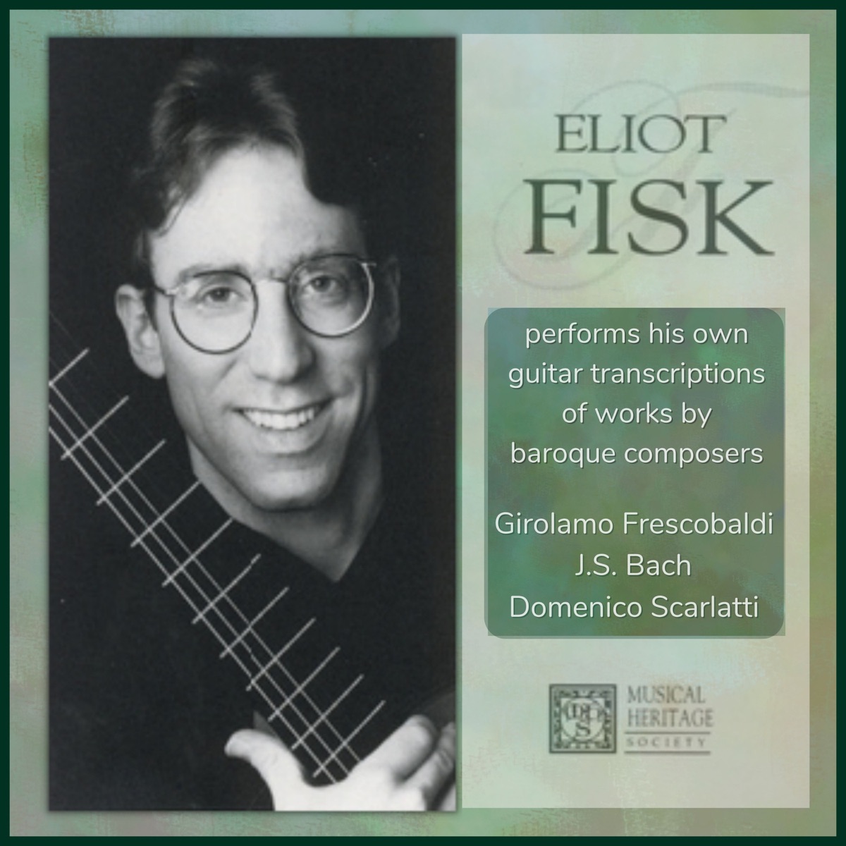 Baroque Guitar Transcriptions by Eliot Fisk album cover