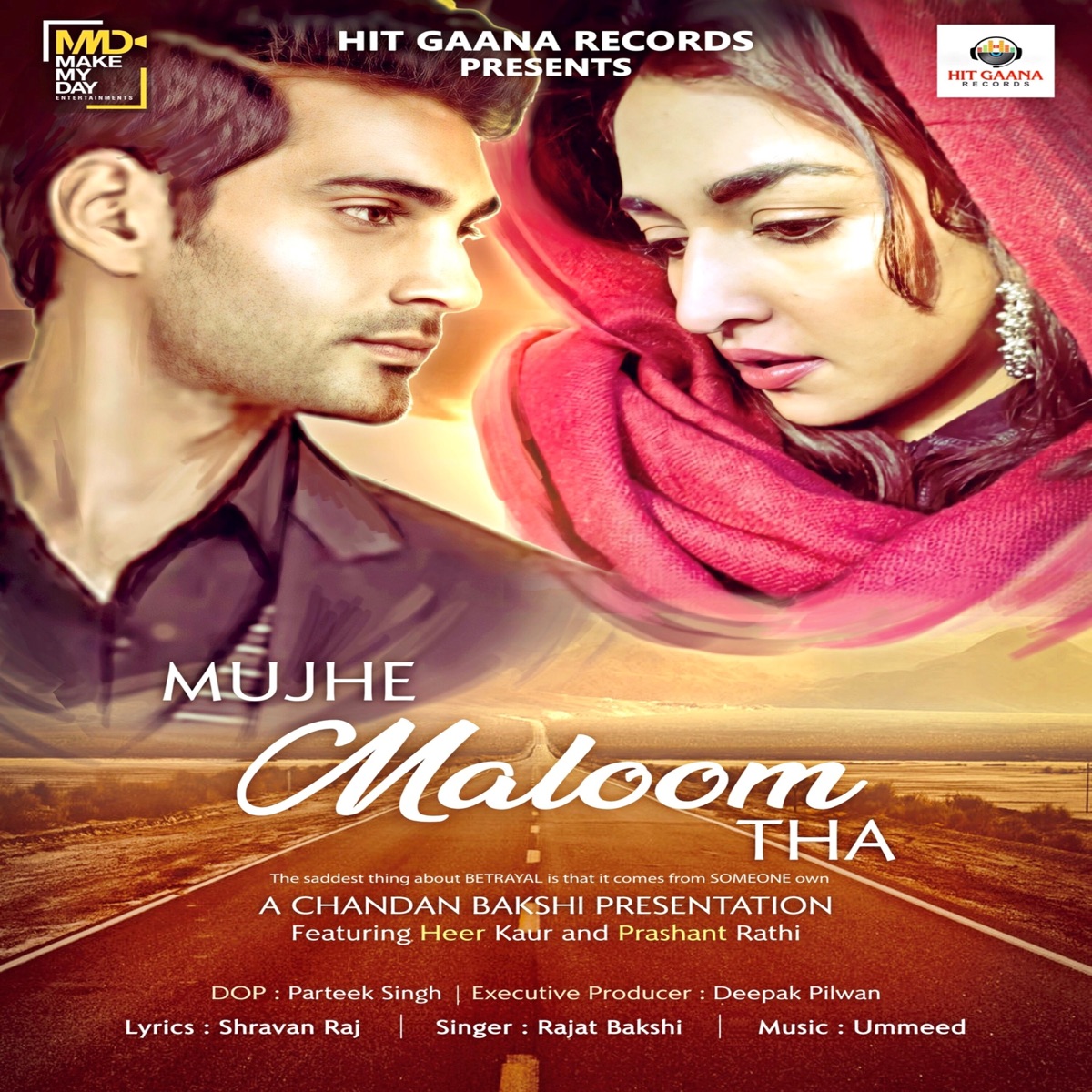 Mujhe Maloom Tha - Single by Rajat Bakshi album cover