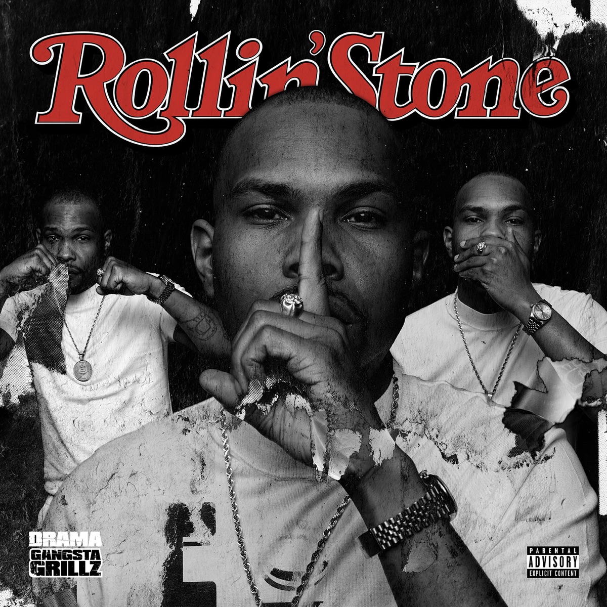 Rollin Stone by J. Stone & DJ Drama album cover