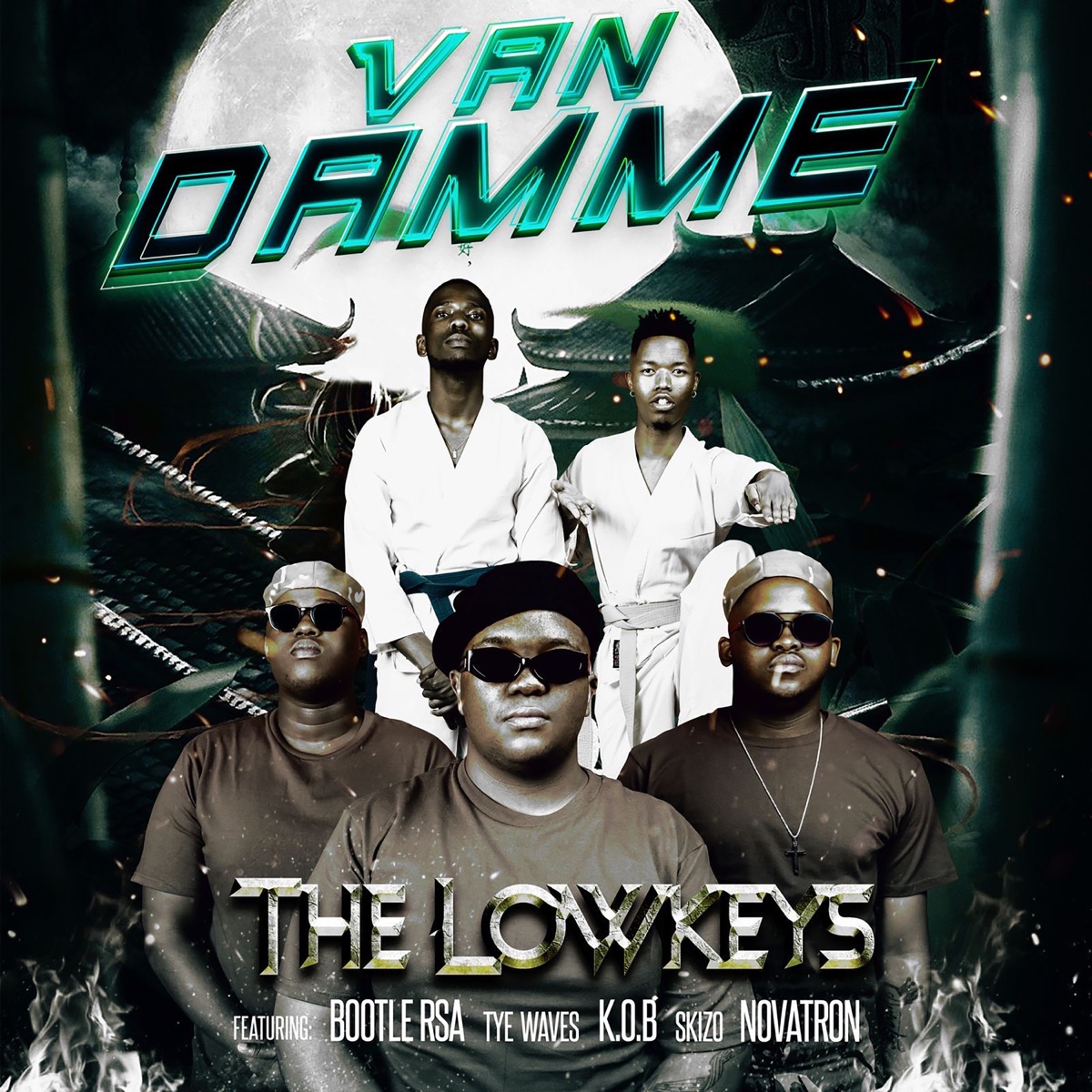 Van Damme (feat. BoontleRSA, Tye Waves, K.O.B SA, Novatron & Skizo) - Single by The Lowkeys album cover