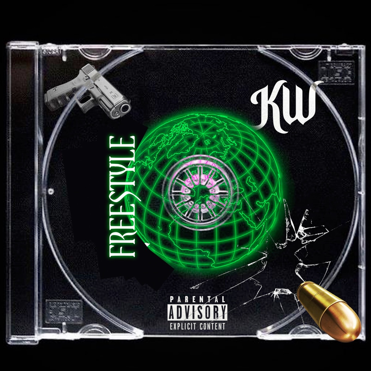 K.W Freestyle by Fuckmogli album cover