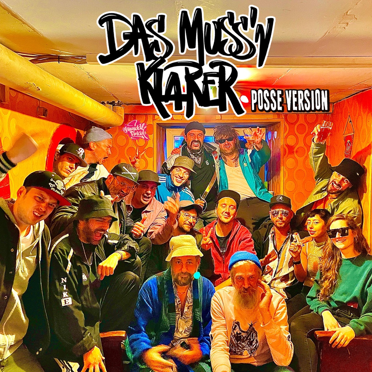 Das Muss'n Klarer (Posse Version) (feat. Vollka Putt, Razorblade, Kalle Krass, Shiggy & Taube MC) - Single by Schmiddlfinga, DJ Robert Smith & Das Bo album cover