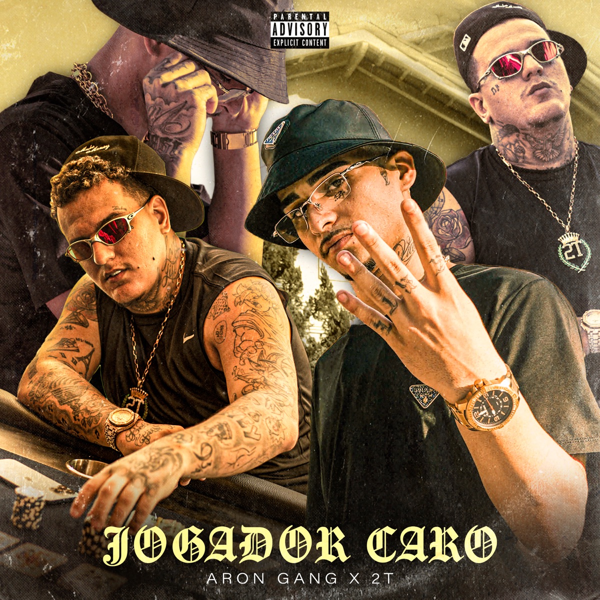 Jogador Caro (feat. 2T) - Single by Aron Gang album cover