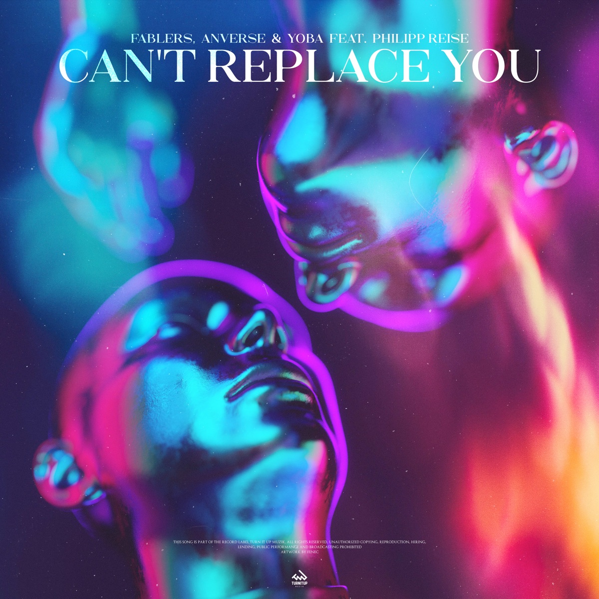 Can't Replace You (feat. Philipp Reise) - Single by Fablers, .anverse & Yoba album cover