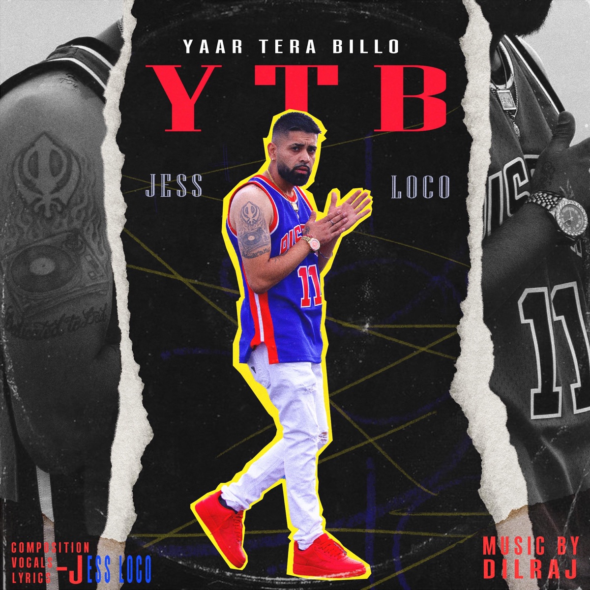 YTB (Yaar Tera Billo) - Single by Jess Loco album cover