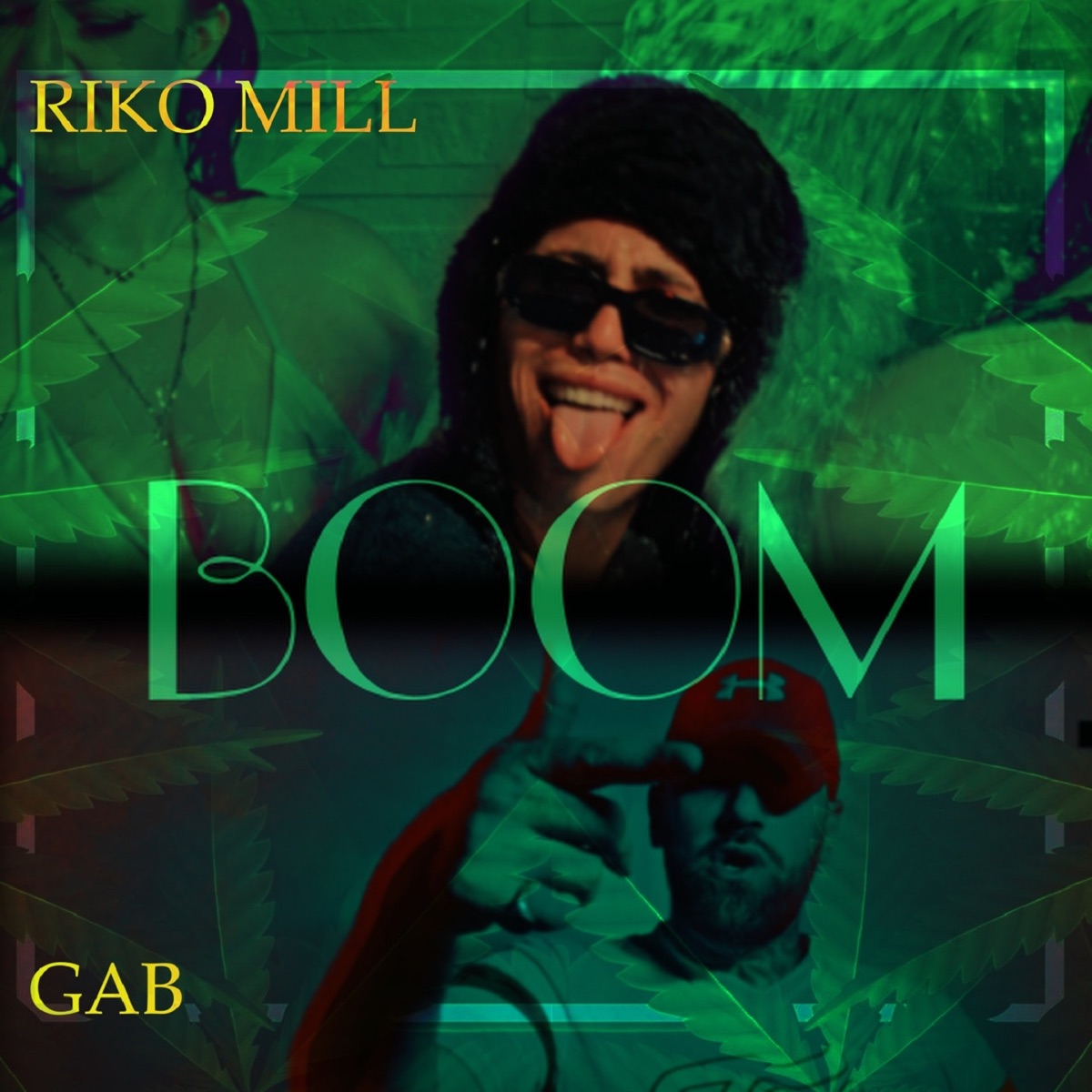 BOOM - Single by GAB & Riko Mill album cover