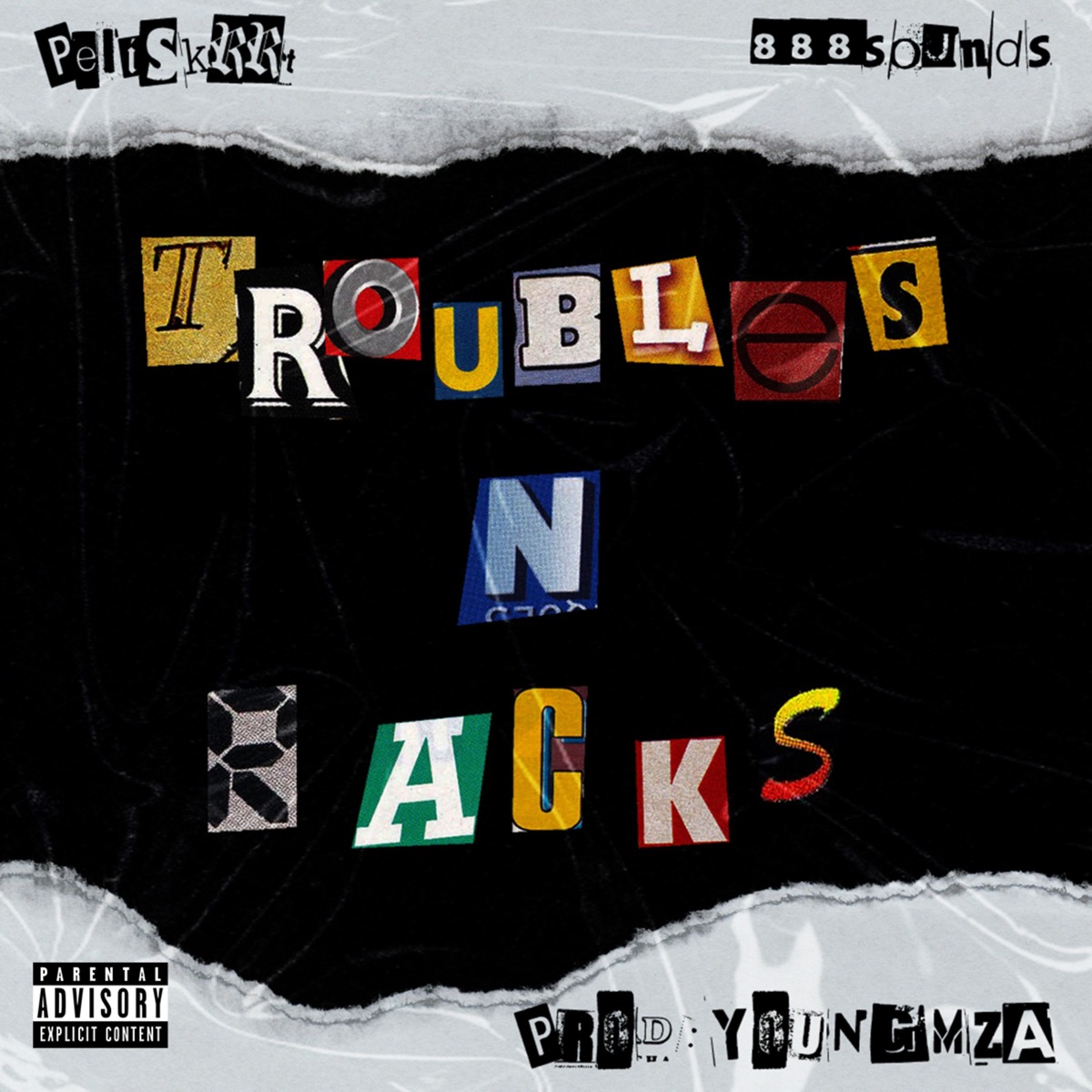 Troubles N' Racks Ep by Peli album cover