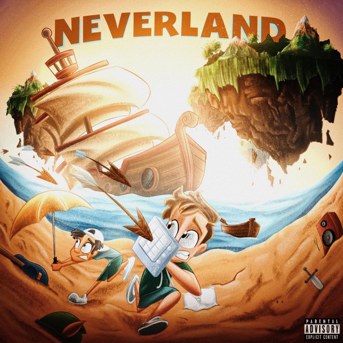 Neverland - EP by Trust'N & Bkwds album cover