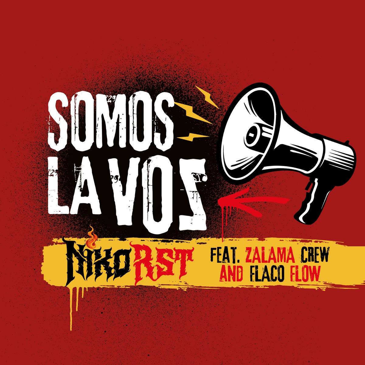 Somos la Voz - Single by Niko Rst, Zalama Crew & Flaco Flow album cover