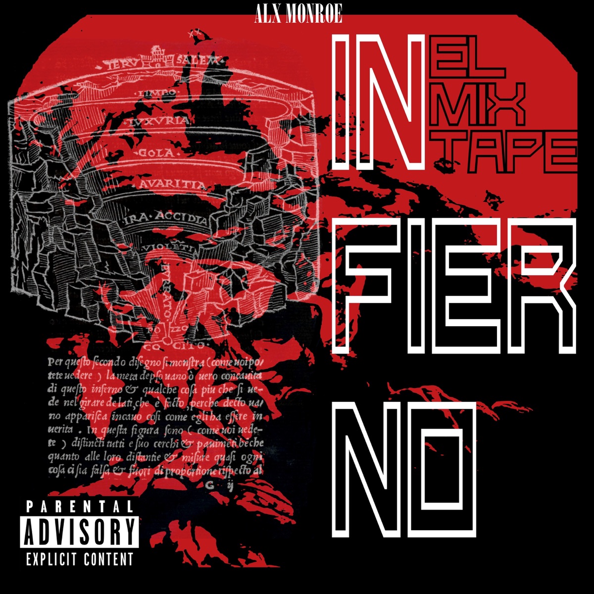 Infierno "El Mixtape" - EP by Alx Monroe album cover