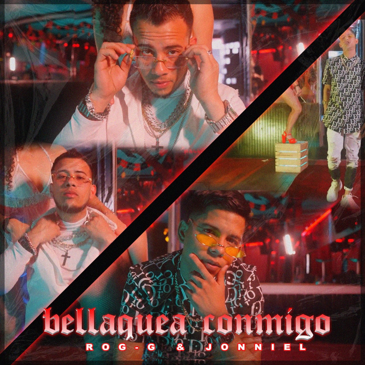 Bellaquea Conmigo - Single by Rog-g & Jonniel album cover