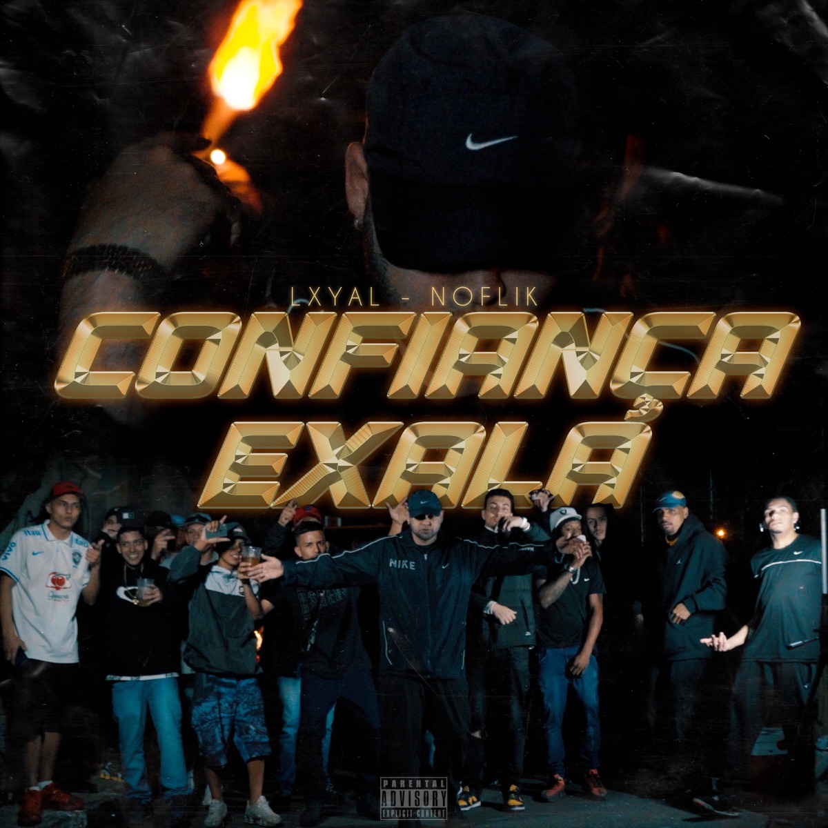 Confiança Exala - Single by LOYAL, Noflikbeats & Noflik album cover