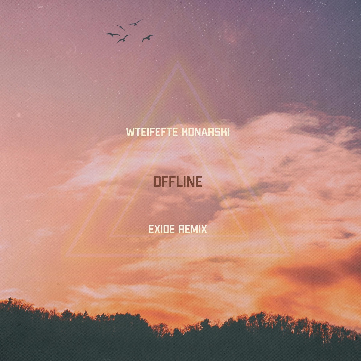 Offline (feat. Konarski & Exide) [Exide Remix] - Single by Wteifefte album cover