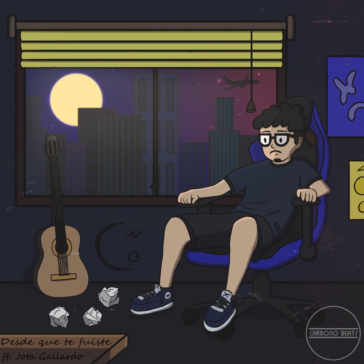Desde Que Te Fuiste - Single by Carbono NB & Jota Gallardo album cover