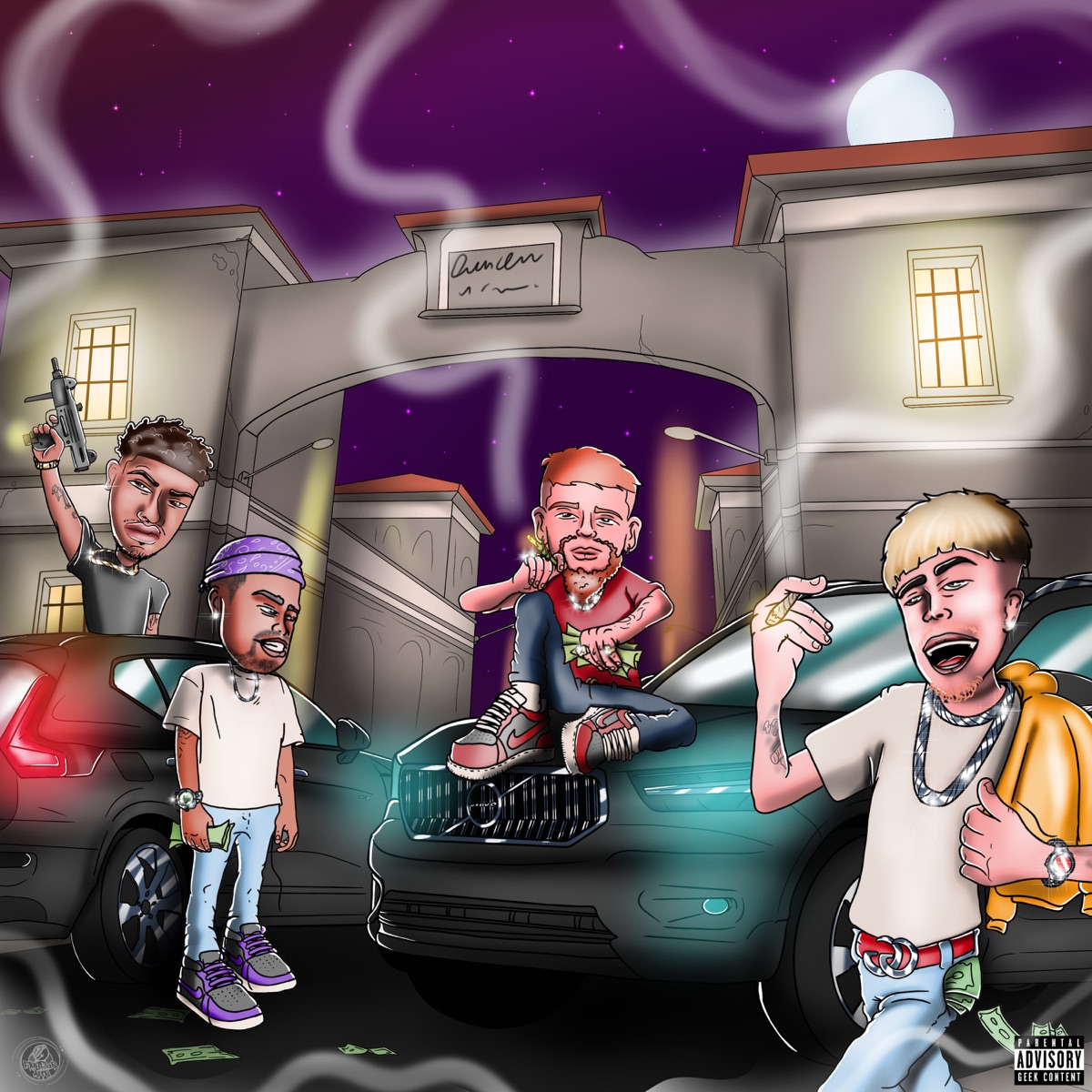 Black Volvo - Single by P4CO, TheRich & JV$B album cover