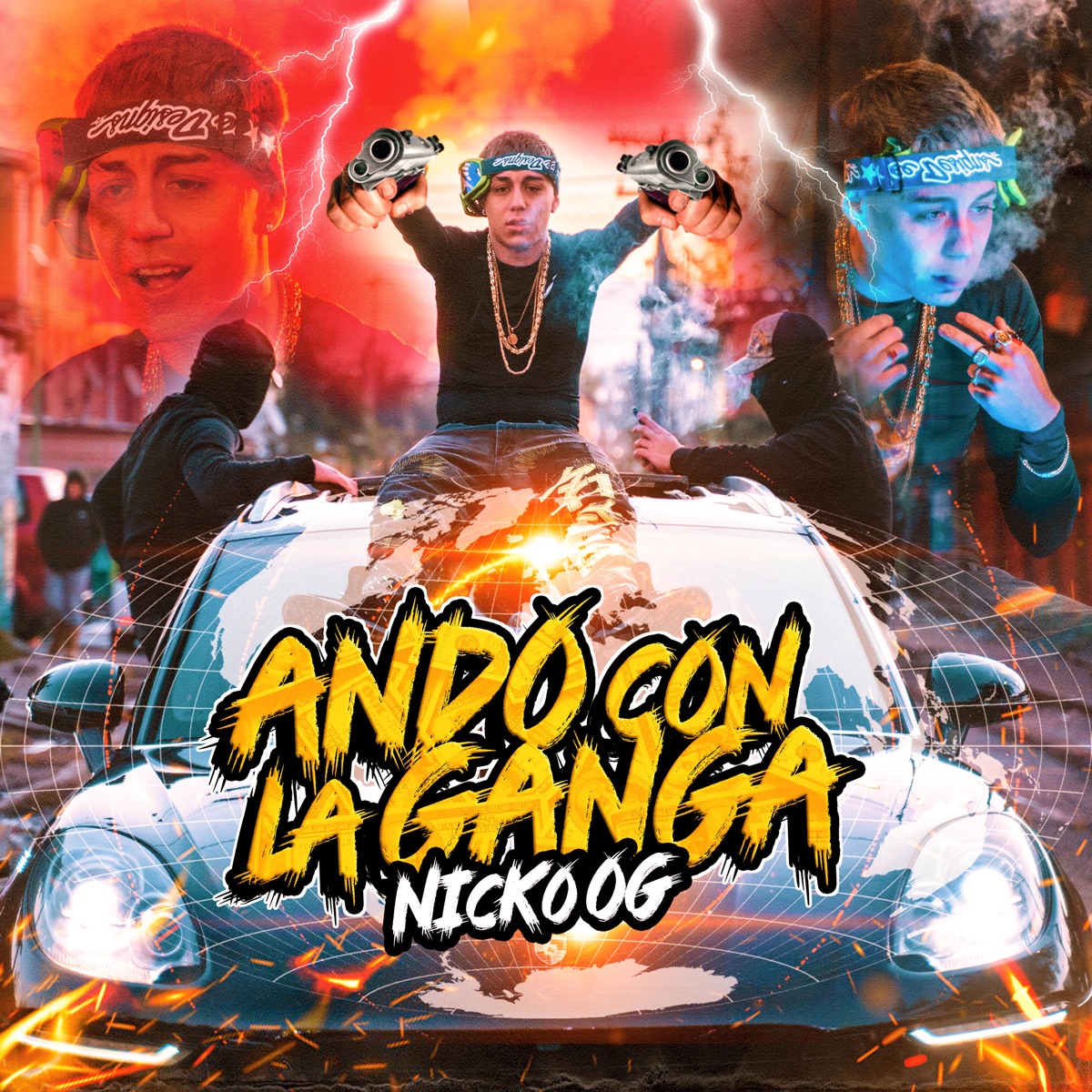 Ando Con La Ganga - Single by Nickoog Clk album cover