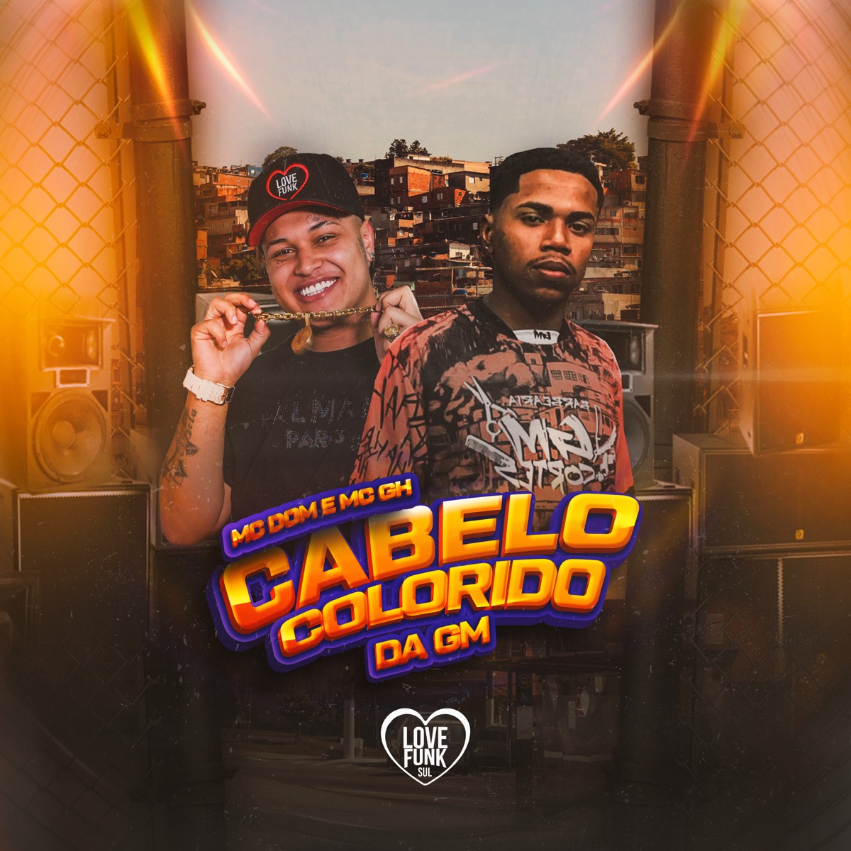 Cabelo Colorido da Gm (feat. Mc Dom) - Single by Mc Gh album cover