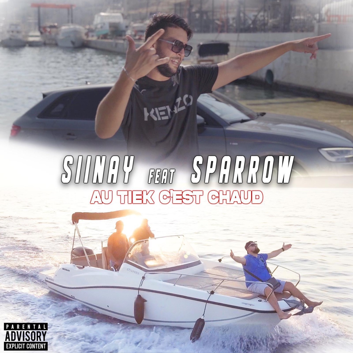 Au tiek c’est chaud - Single (feat. Sparrow) - Single by Siinay album cover