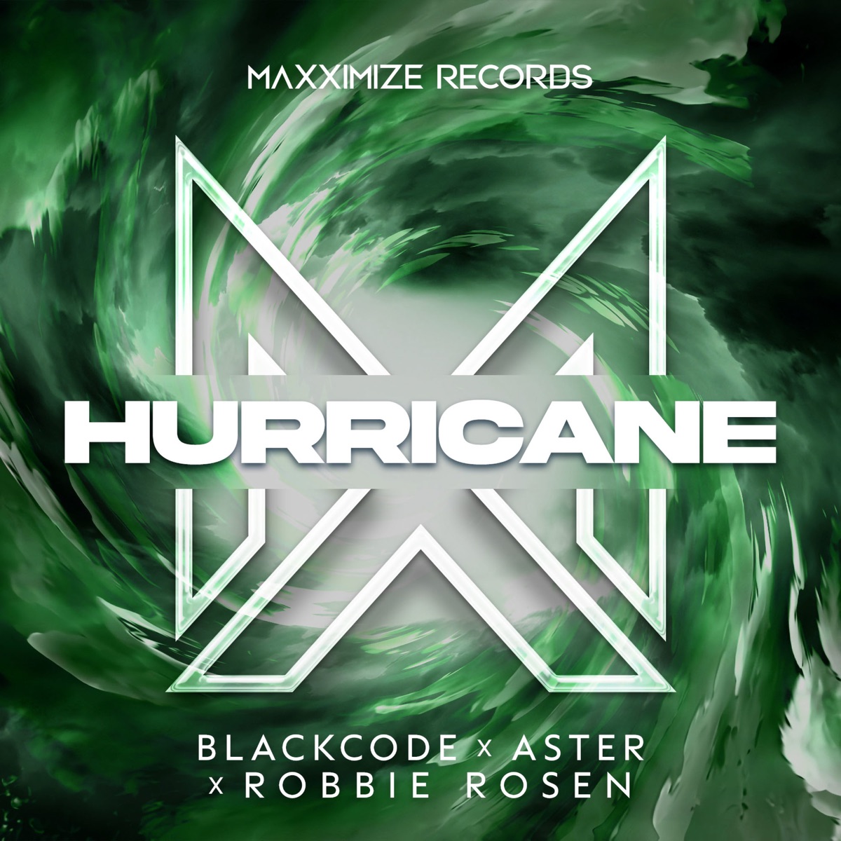 Hurricane - Single by BlackCode, Aster & Robbie Rosen album cover