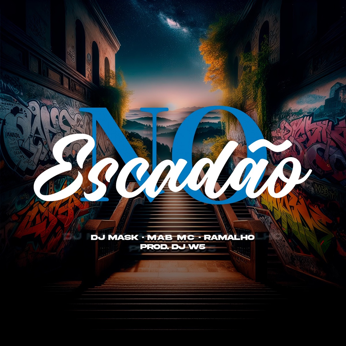 No Escadão - Single by DJ Mask, MAB MC & Ramalho album cover