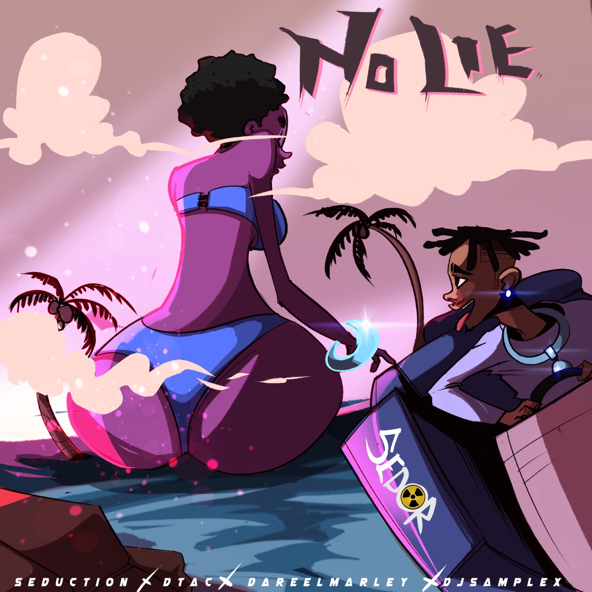 No Lie (feat. D-Tac, Dareel Marley & Dj Samplex) - Single by Seduction album cover