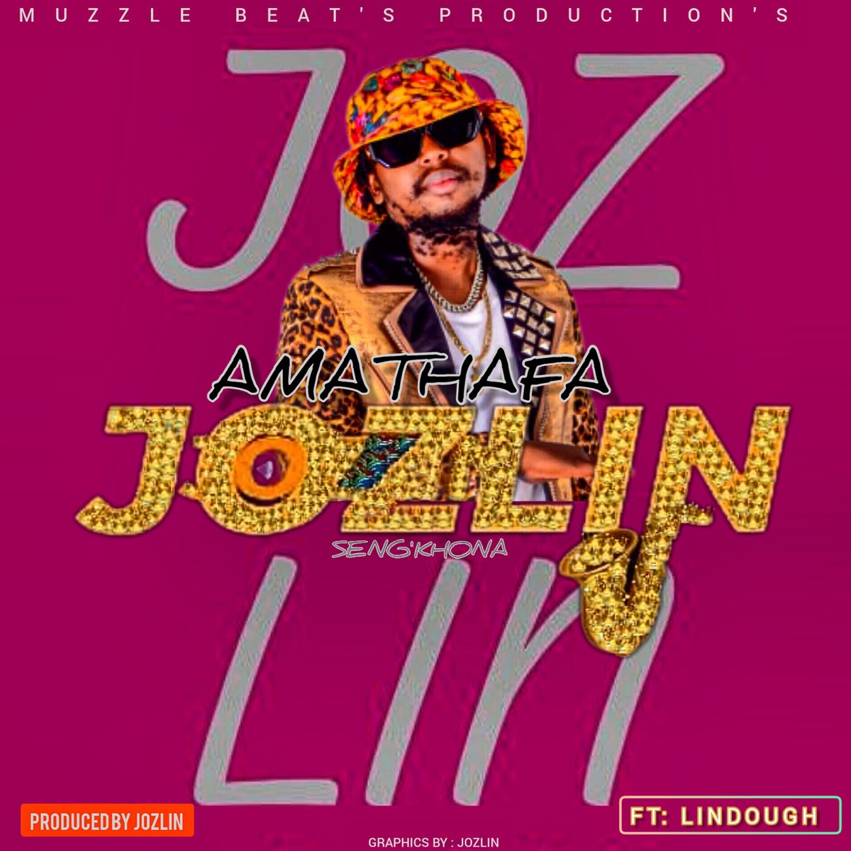 Amathafa (feat. Lindough) - Single by Jozlin album cover