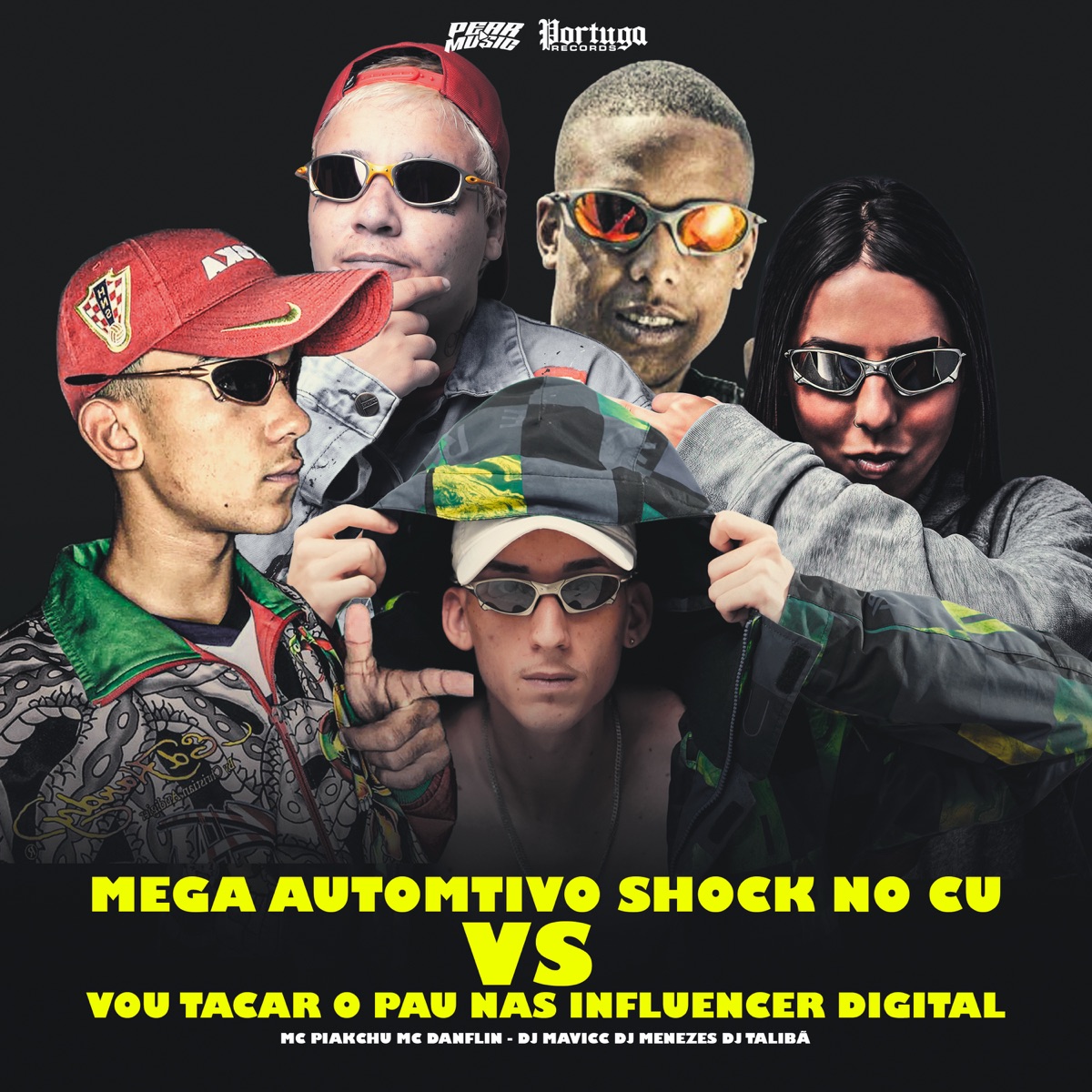 Mega Automtivo Shock no Cu Vs Vou Tacar o Pau nas Influencer Digital (feat. MC DANFLIN & Mc Pikachu) - Single by DJ MAVICC, DJ Menezes & DJ Taliba album cover