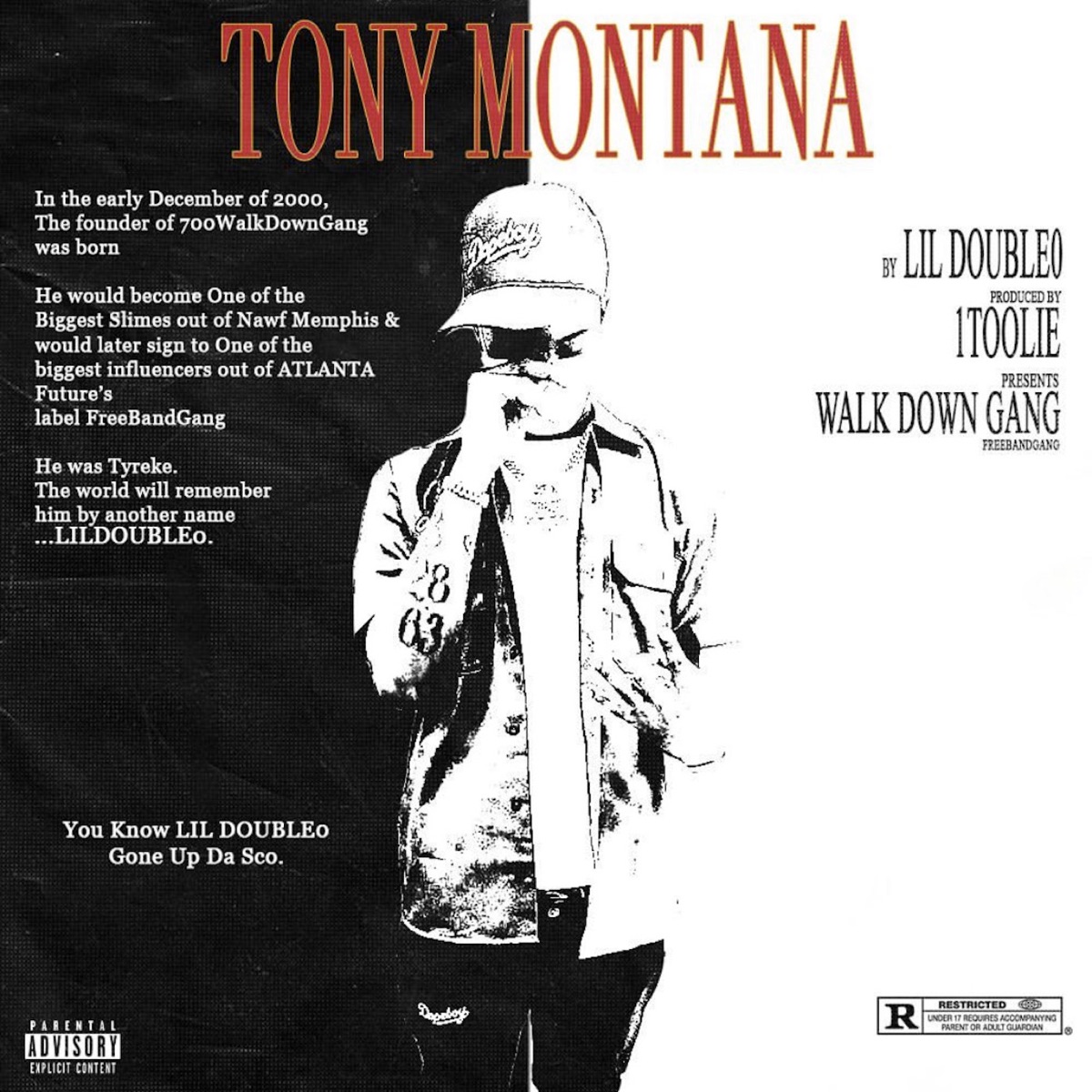 Tony Montana - Single by Lil Double 0 album cover artwork
