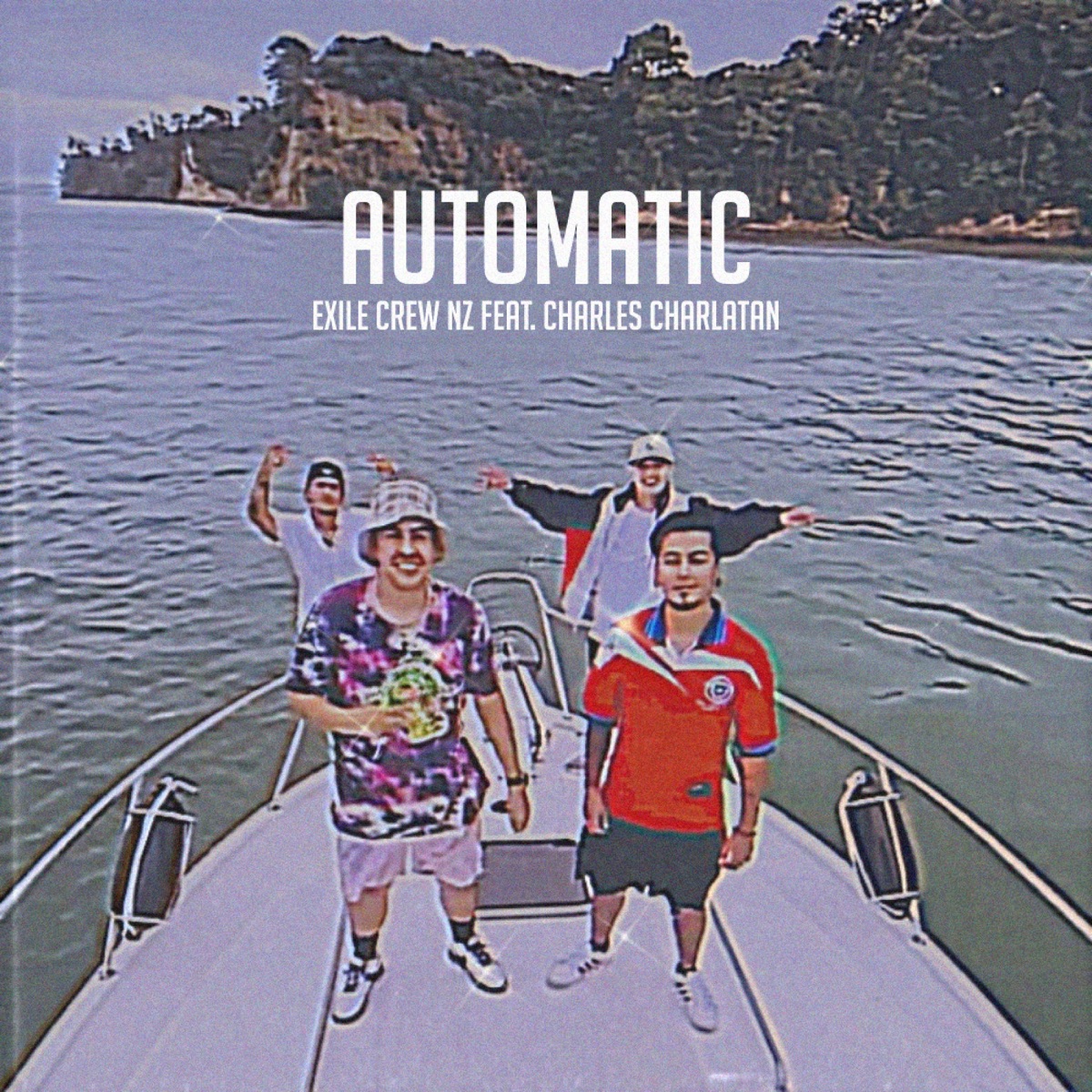 AUTOMATIC (feat. Charles Charlatan, Lu Kang, T.O.Flow & Djaco) - Single by Exile Crew NZ album cover