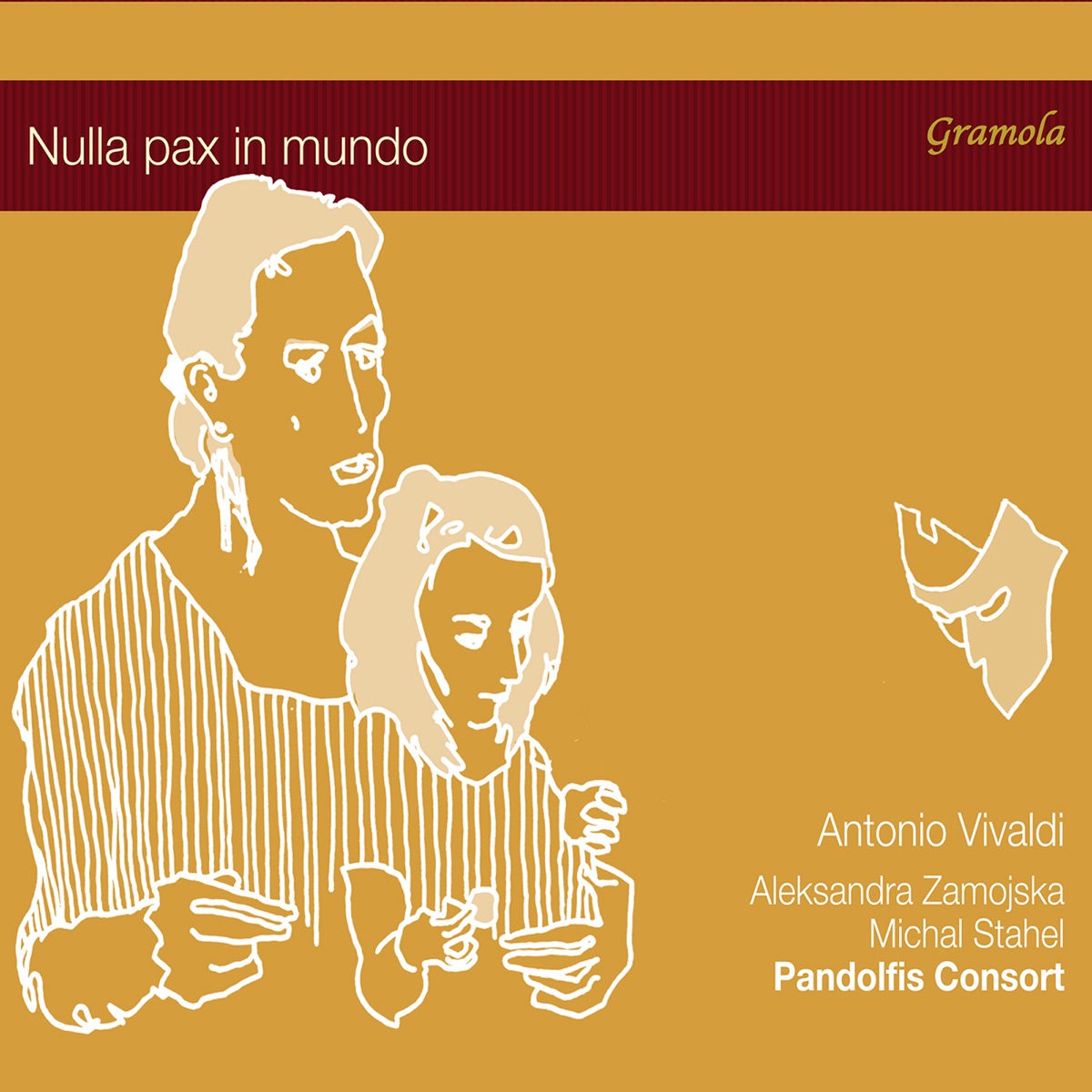 Antonio Vivaldi: Nulla pax in mundo by Pandolfis Consort, Aleksandra Zamojska & Michal Stahel album cover