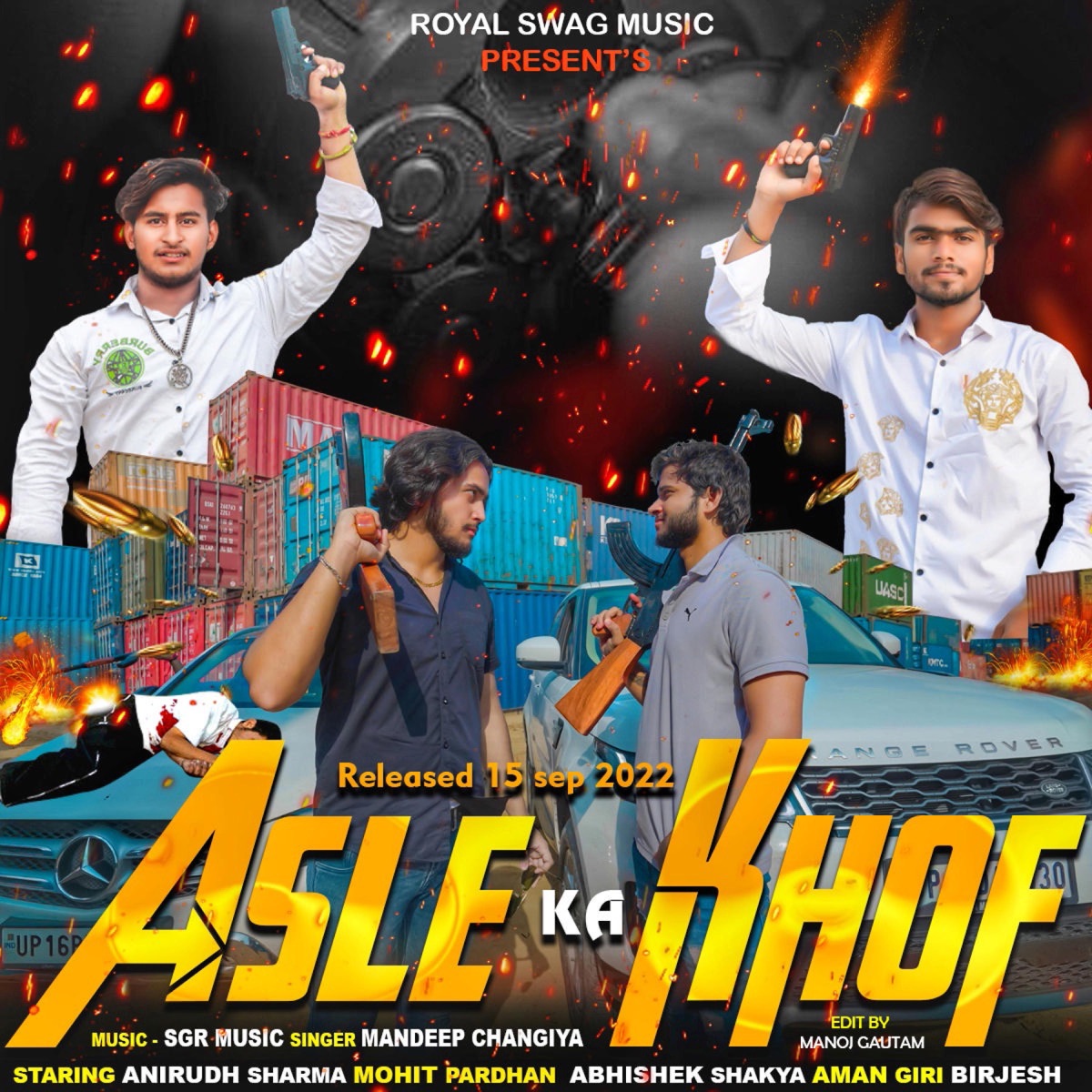 Asle Ka Khof - Single by Abhishek Shakya Rohit kumar album cover