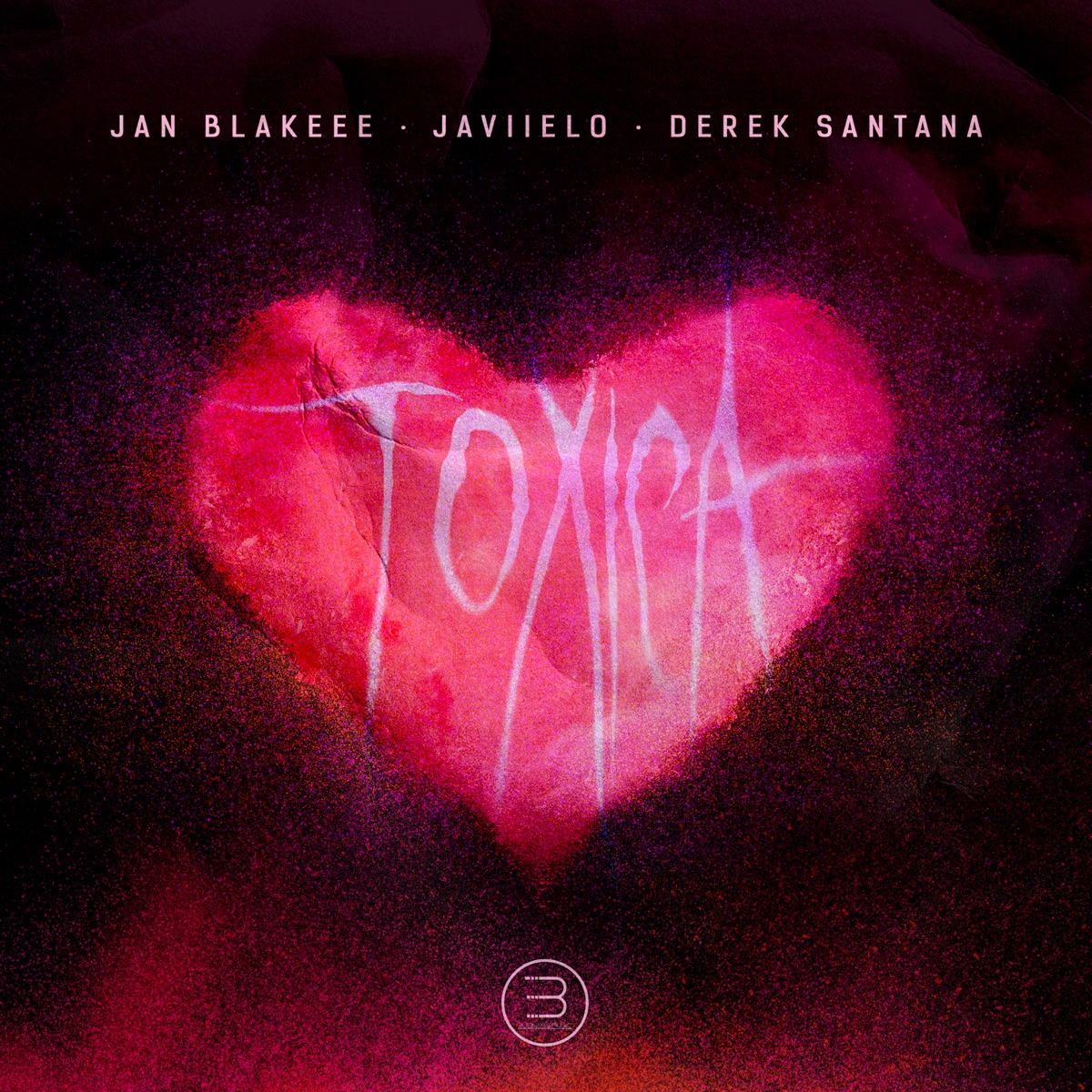 Tóxica (Remix) - Single by Javiielo, Jan Blakeee & Derek Santana album cover