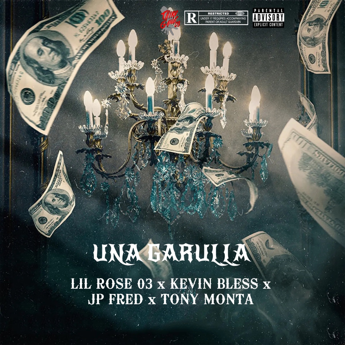 Una Garulla (feat. Kevin Bless, JP FRED & Tony Monta) - Single by Lil Rose 03 album cover