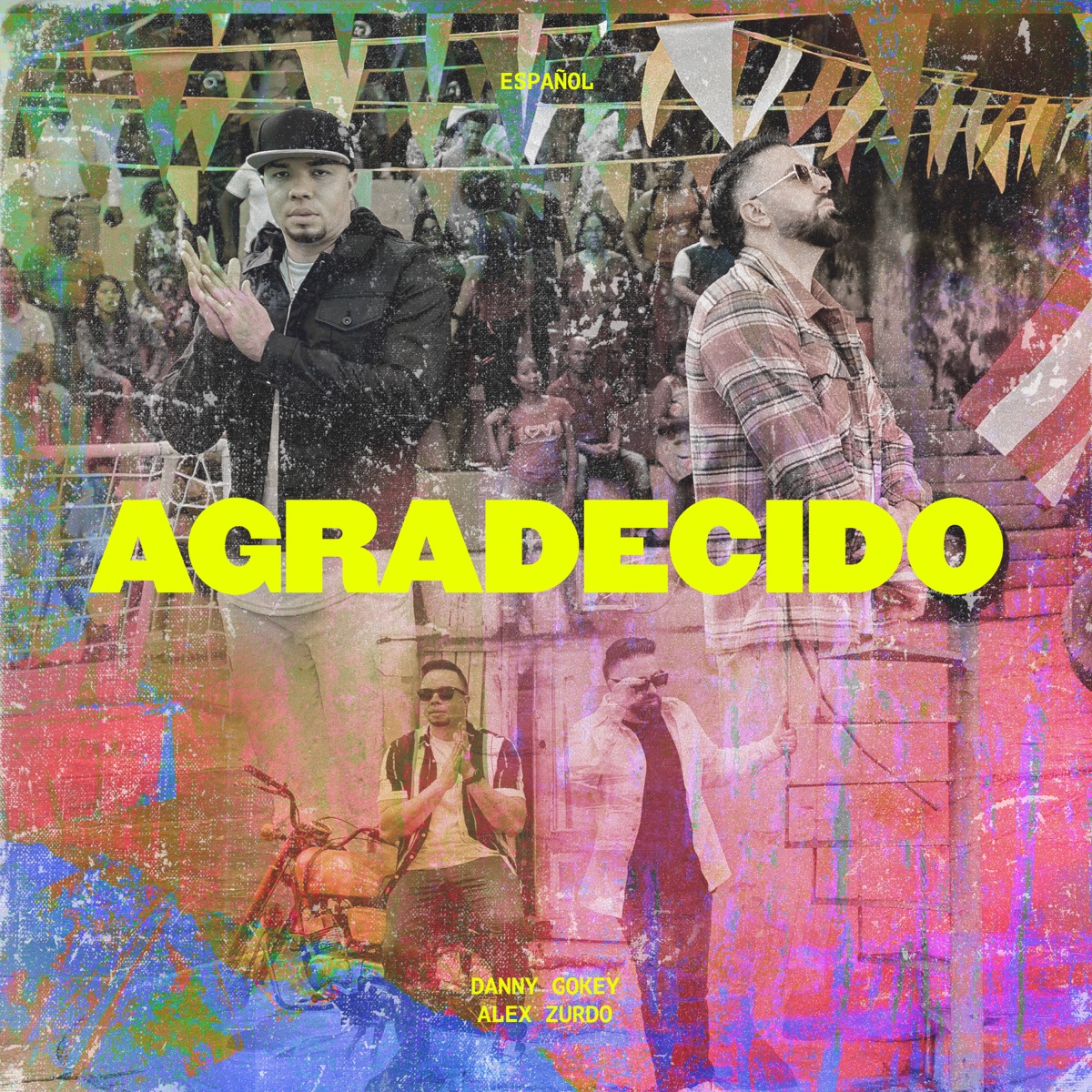Agradecido - Single by Danny Gokey & Alex Zurdo album cover