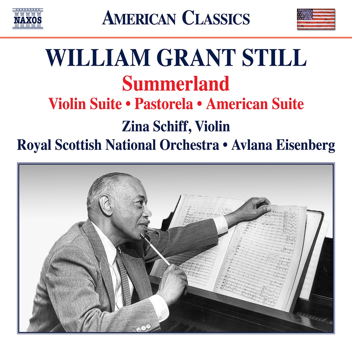 Still: Orchestral Works by Zina Schiff, Royal Scottish National Orchestra & Avlana Eisenberg album cover