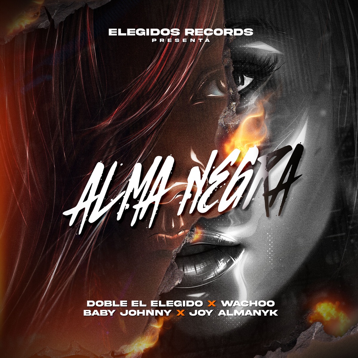 Alma Negra - Single by Doble El Elegido, Wachoo, Baby Johnny & Joy Almanyk album cover