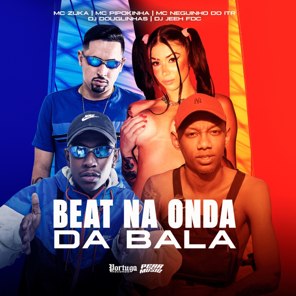 Beat na Onda da Bala (feat. MC ZUKA) - Single by MC Pipokinha & Mc Neguinho do ITR album cover