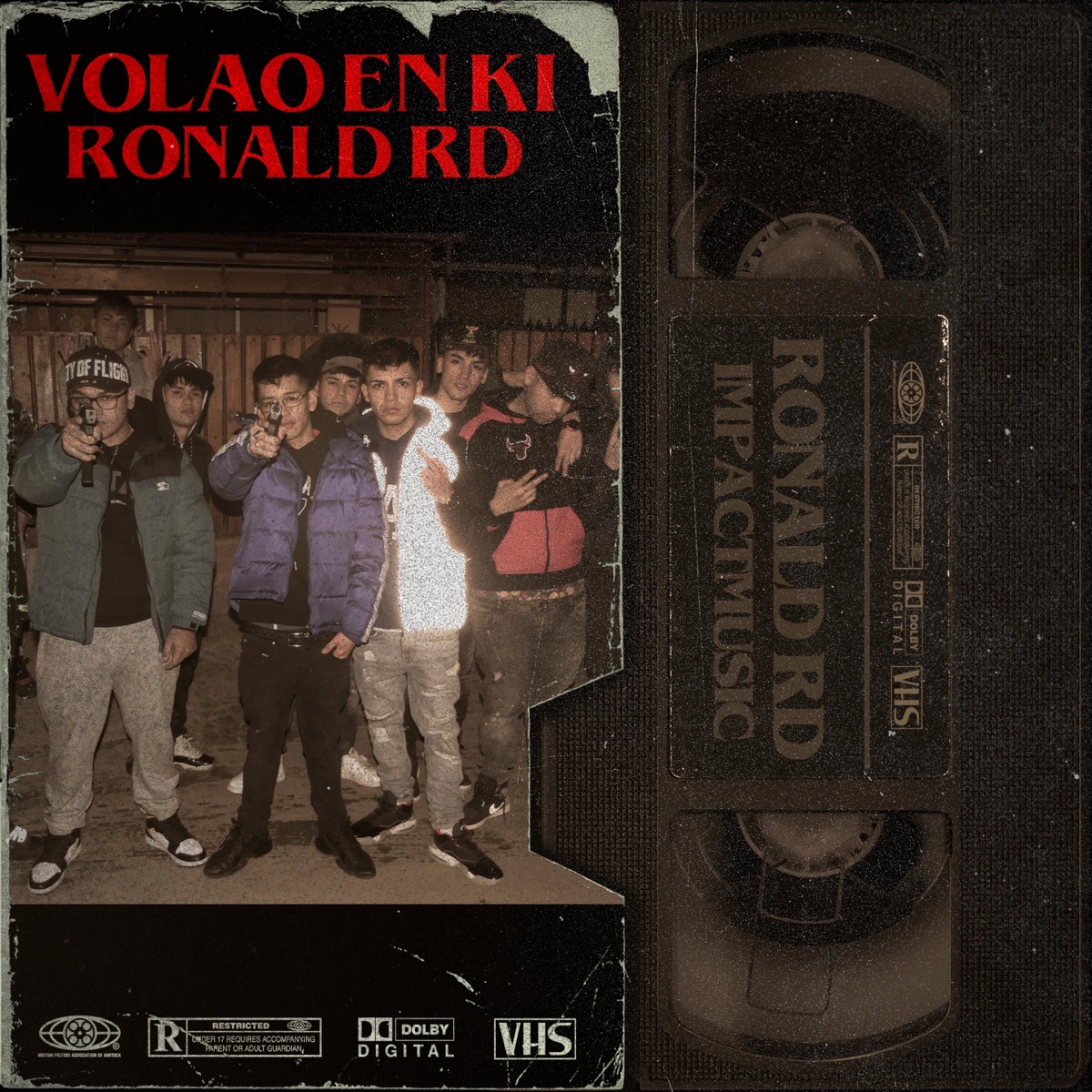 Volao En Kii - Single by Ronald Rd & ImpactMusic album cover