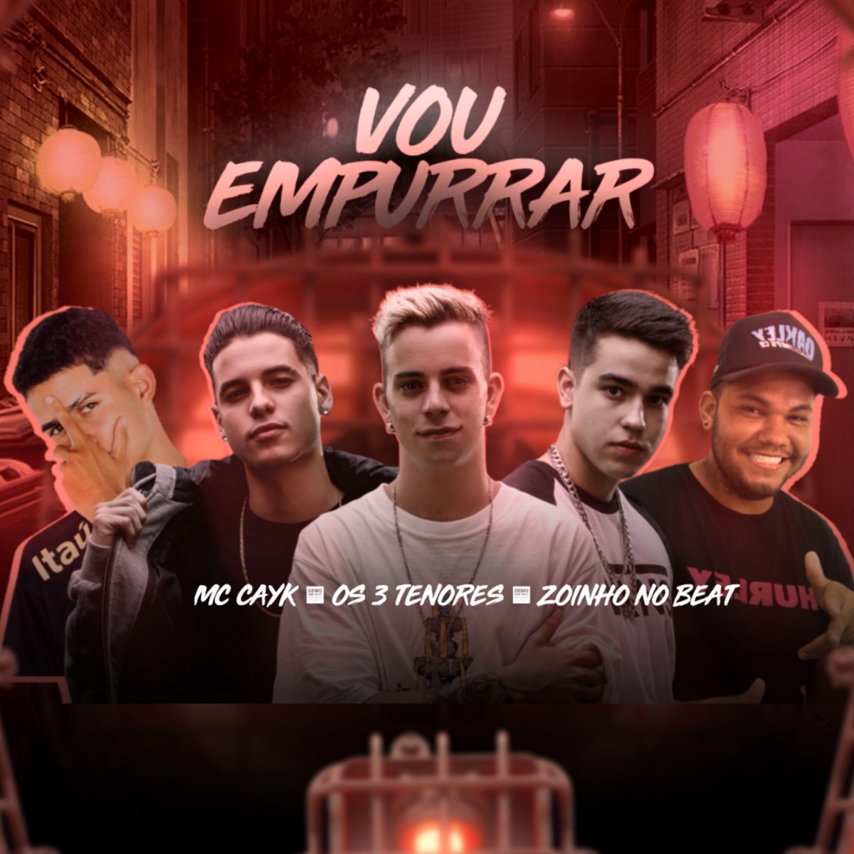 Vou Empurrar - Single by Mc Cayk, 3 TENORES & Zoinho no Beat album cover