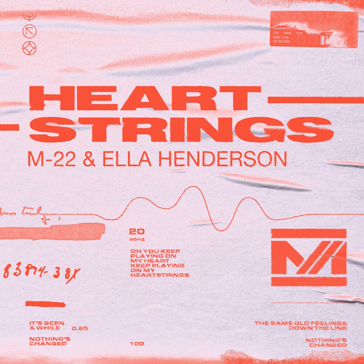 Heartstrings - Single by M-22 & Ella Henderson album cover