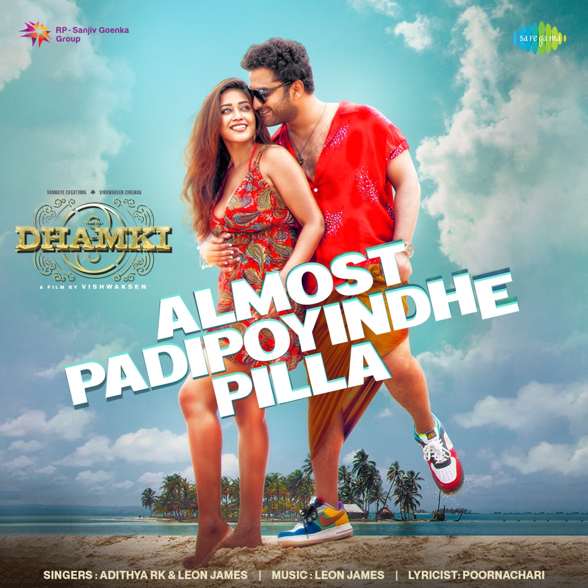 Almost Padipoyindhe Pilla (From "Das Ka Dhamki") - Single by Leon James, Adithya RK & Poornachari album cover