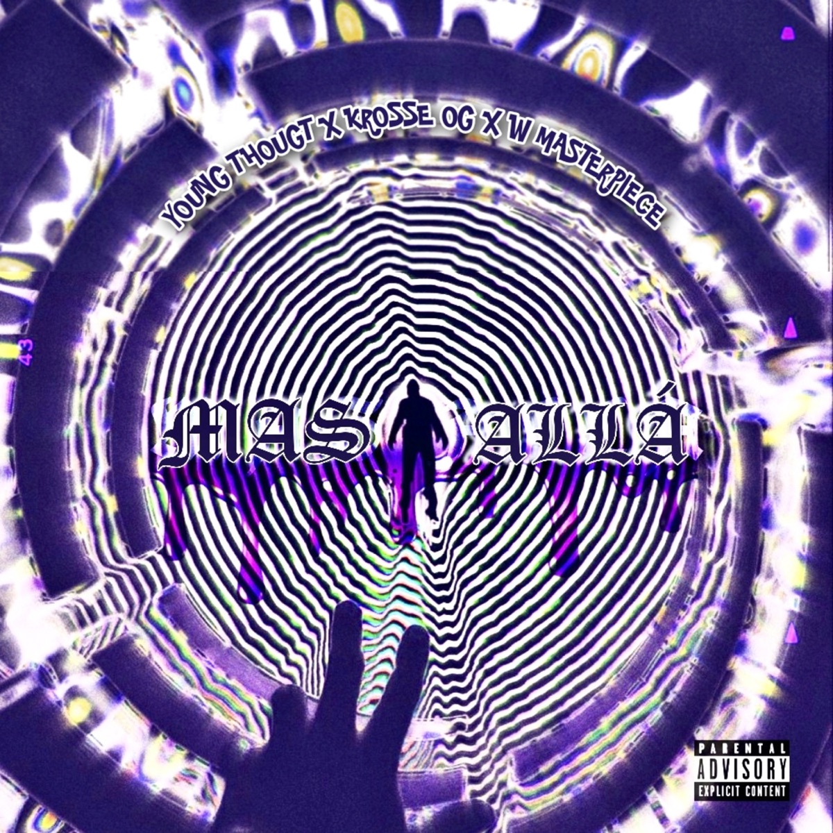 Mas Allá (feat. W Masterpiece & Krosse OG) - Single by Young Thougt album cover