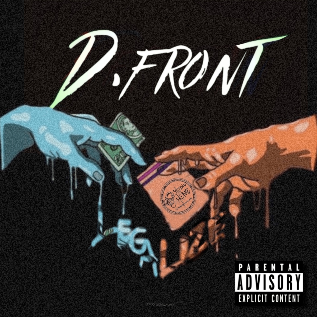 Legalize - Single by D Front album cover