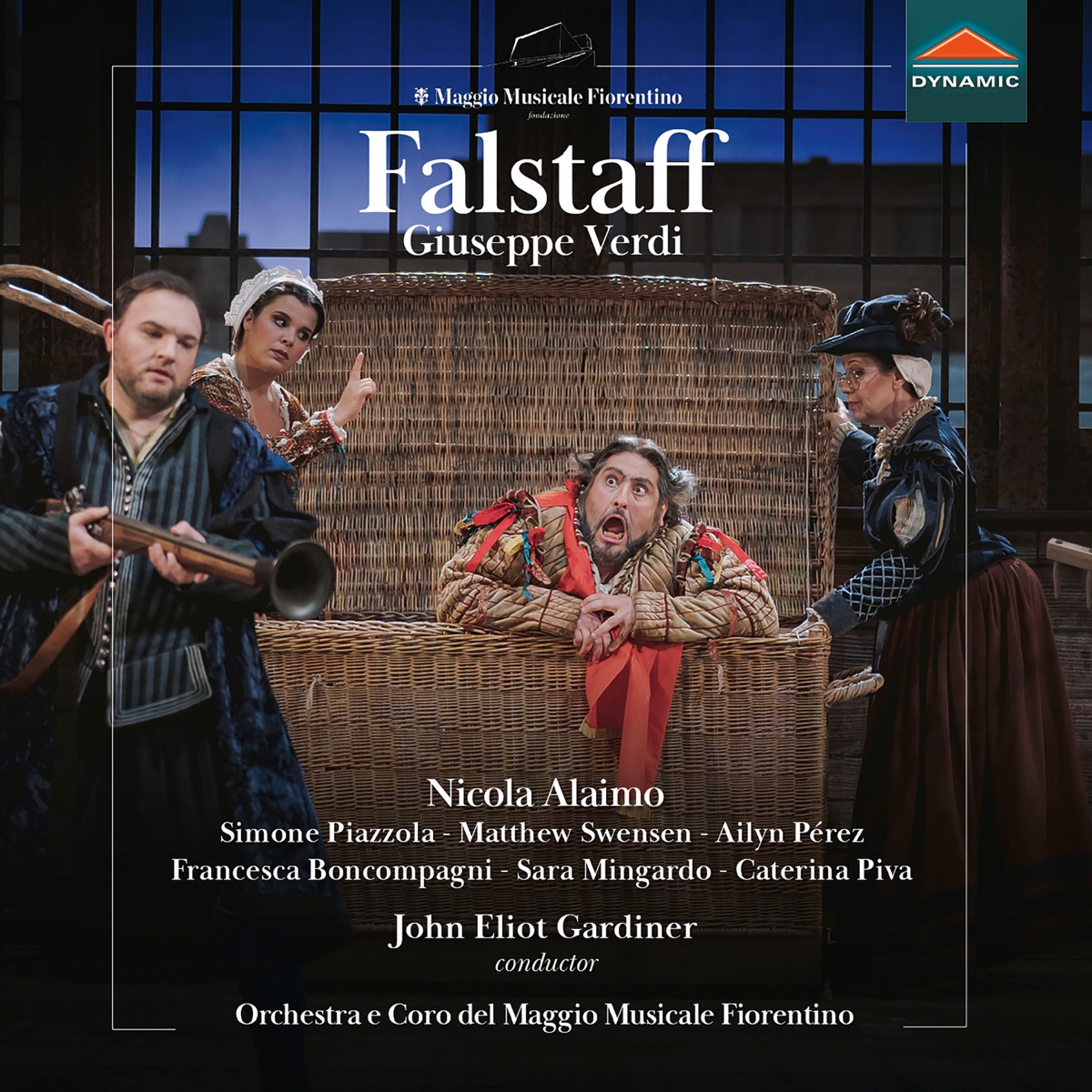 Verdi: Falstaff (Live) by John Eliot Gardiner, Orchestra del Maggio Musicale Fiorentino, Nicola Alaimo, Simone Piazzola, Matthew Swensen & Ailyn Pérez album cover