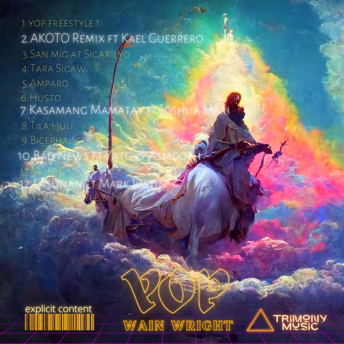 Yop (feat. Wain Wright) by Trimony Music album cover