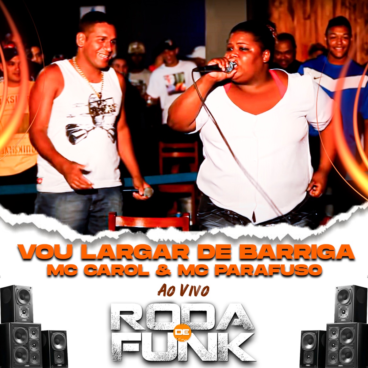 Vou Largar de Barriga (Ao Vivo Roda de Funk) - Single by MC Carol & Mc Parafuso album cover