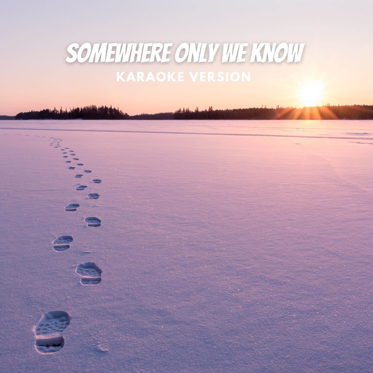 Somewhere Only We Know (Karaoke Version) - Single by CPH album cover