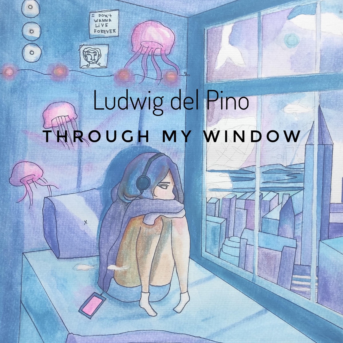 Through My Window - Single by Ludwig del Pino album cover
